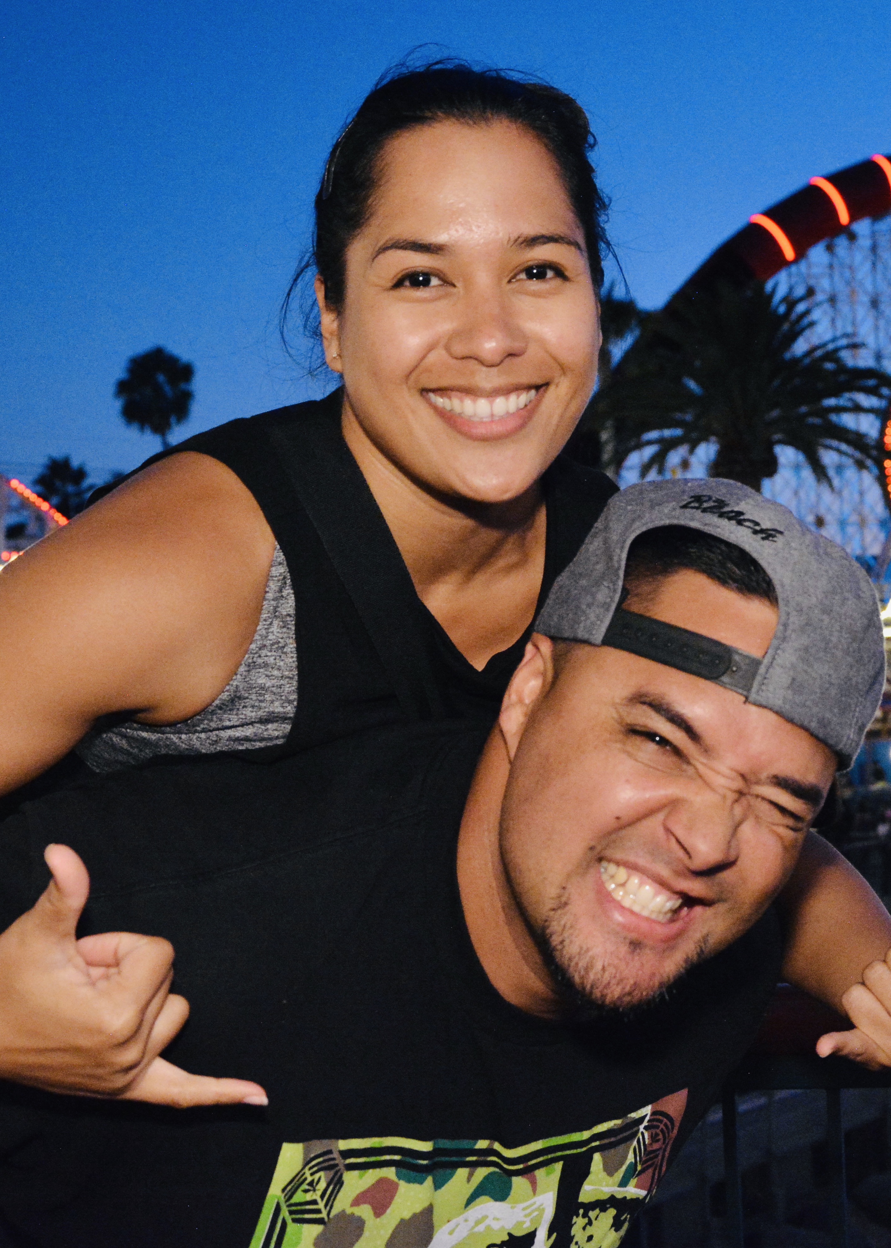 Lei and Dane Akina